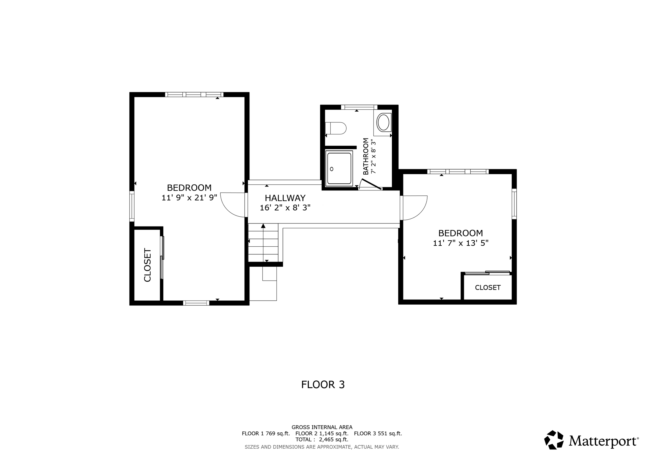 96 Pimlico Pond Road Floor 3